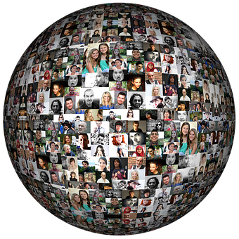 Global Mosaicof Faces