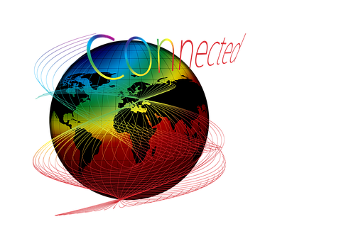 Global Network Connectivity Concept