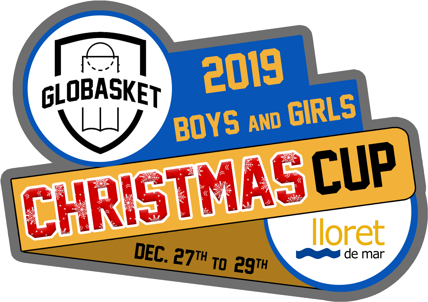 Globasket2019 Christmas Cup Logo