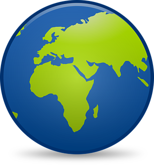 Globe Icon Graphic