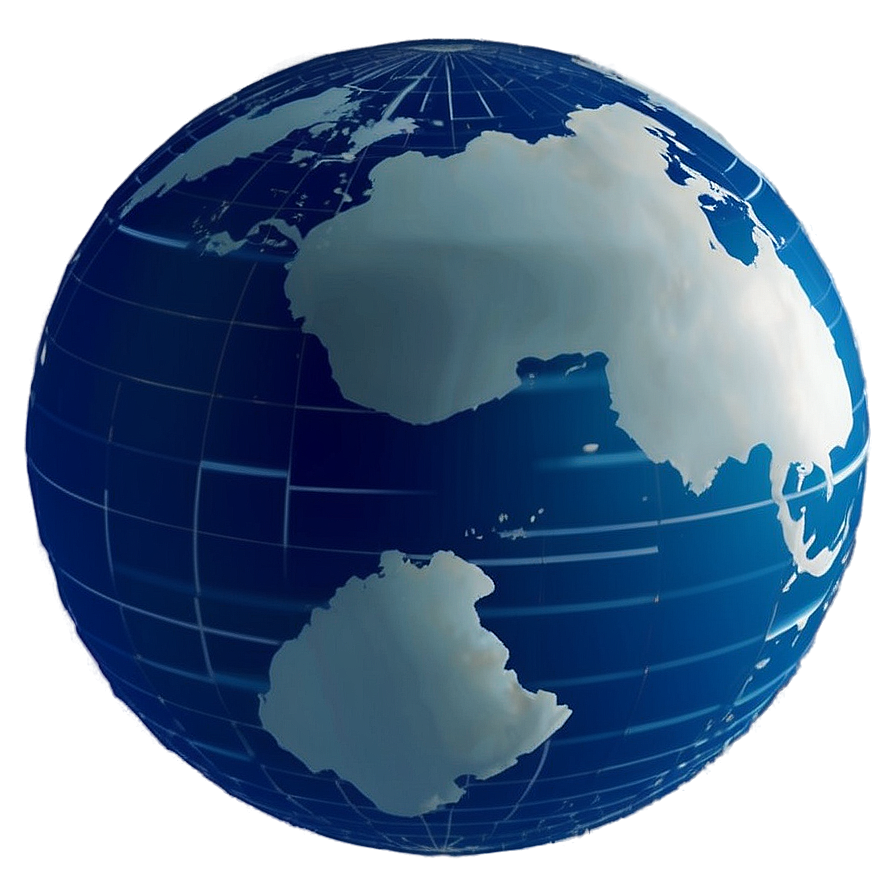 Globe With Clouds Png 16