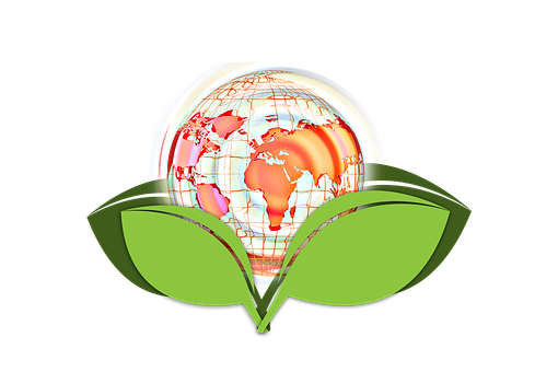 Globeon Leaves Environmental Concept