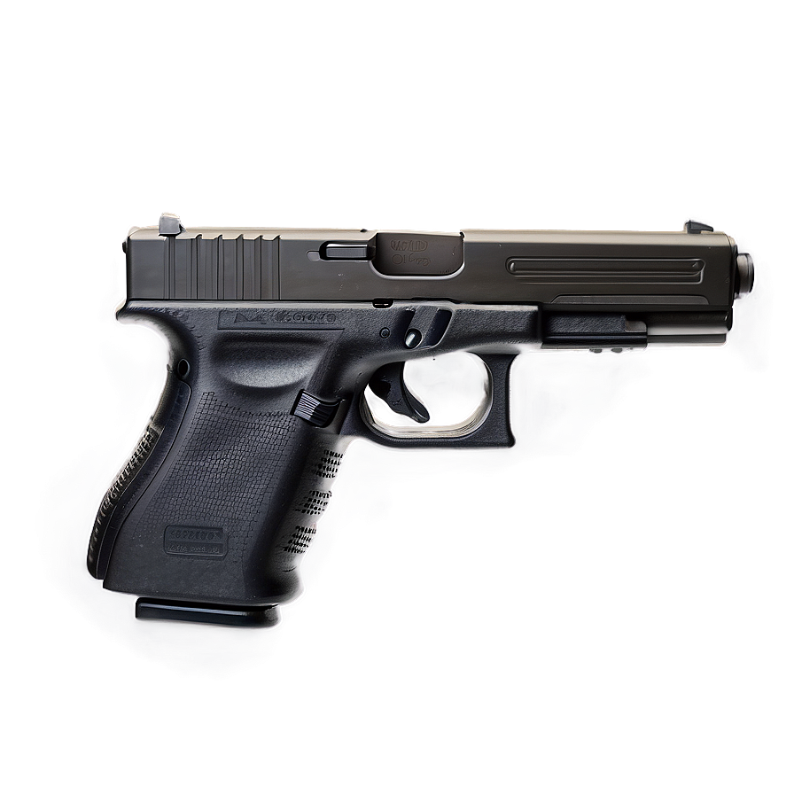 Glock 17 Full-size Pistol Png Sjw