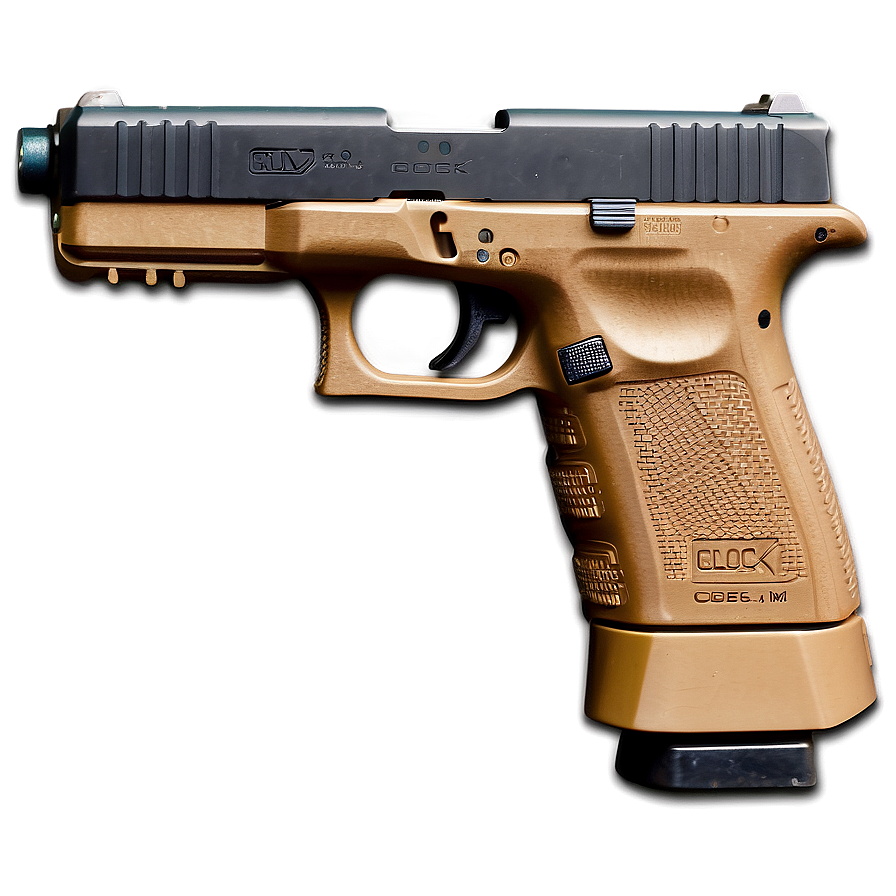 Glock 9mm Gun Png 05212024