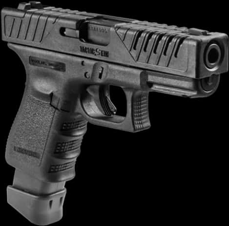 Glock Pistol Side View