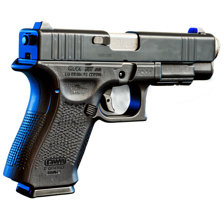 Glock Pistol Vector Png Qen31