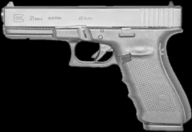 Glock21 Gen4 Side View