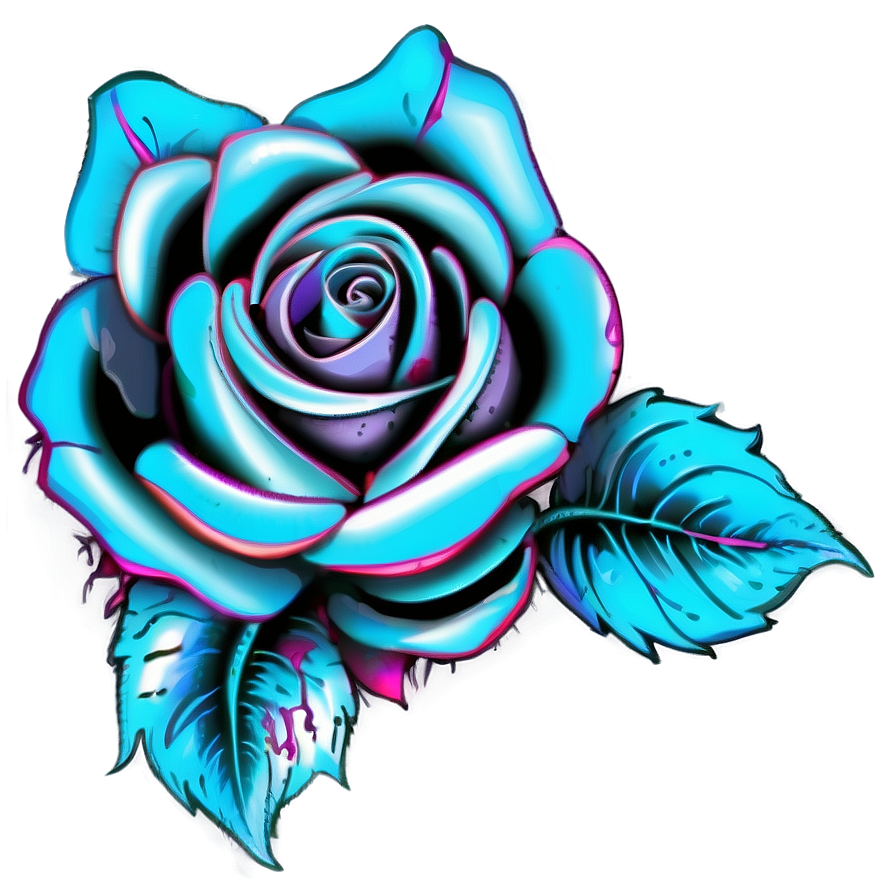 Glorious Rose Tattoo Image Png 6