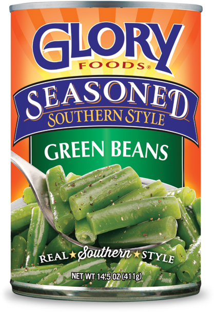 Glory Foods Seasoned Southern Style Green Beans Can