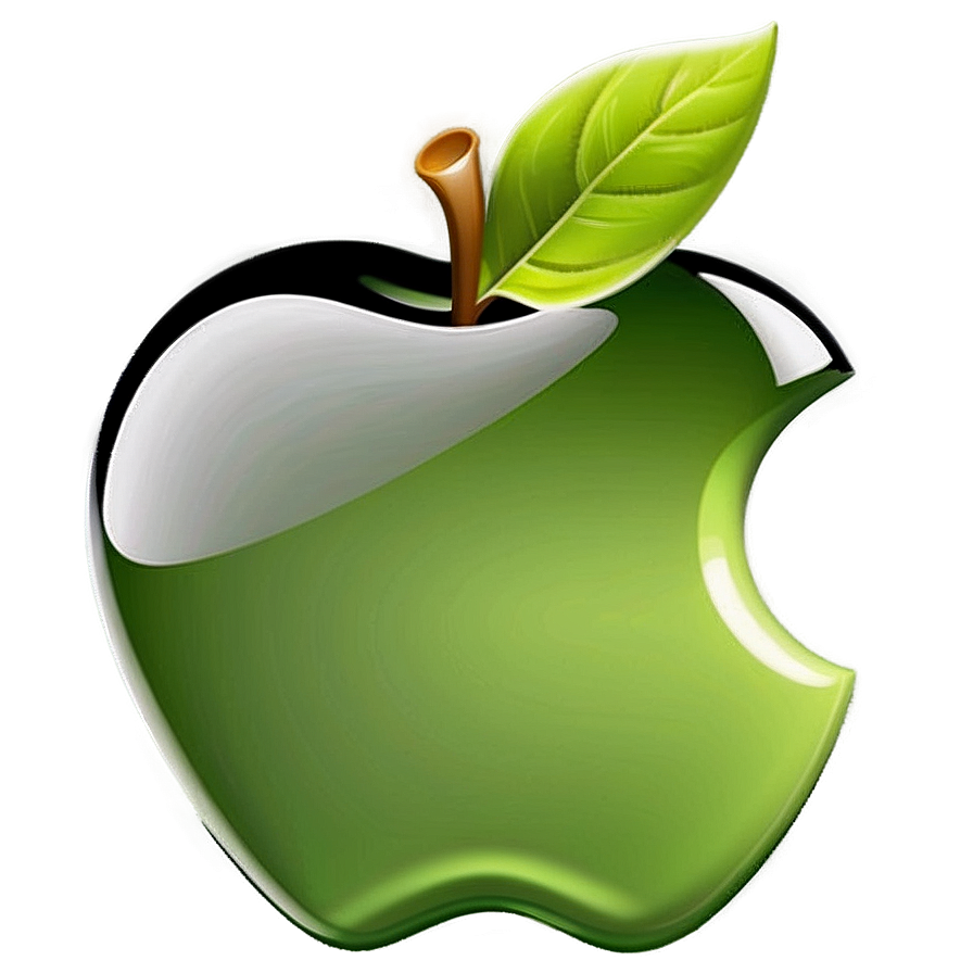 Glossy Apple Logo Version Png Nup85