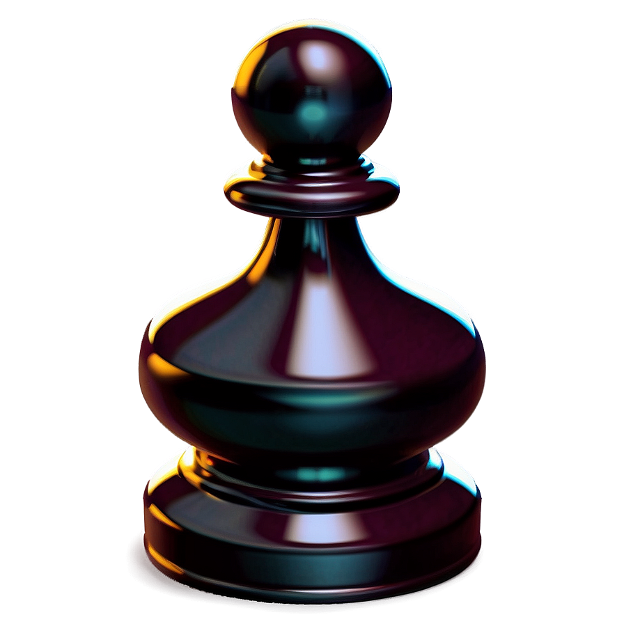 Glossy Chess Pawn Png 26