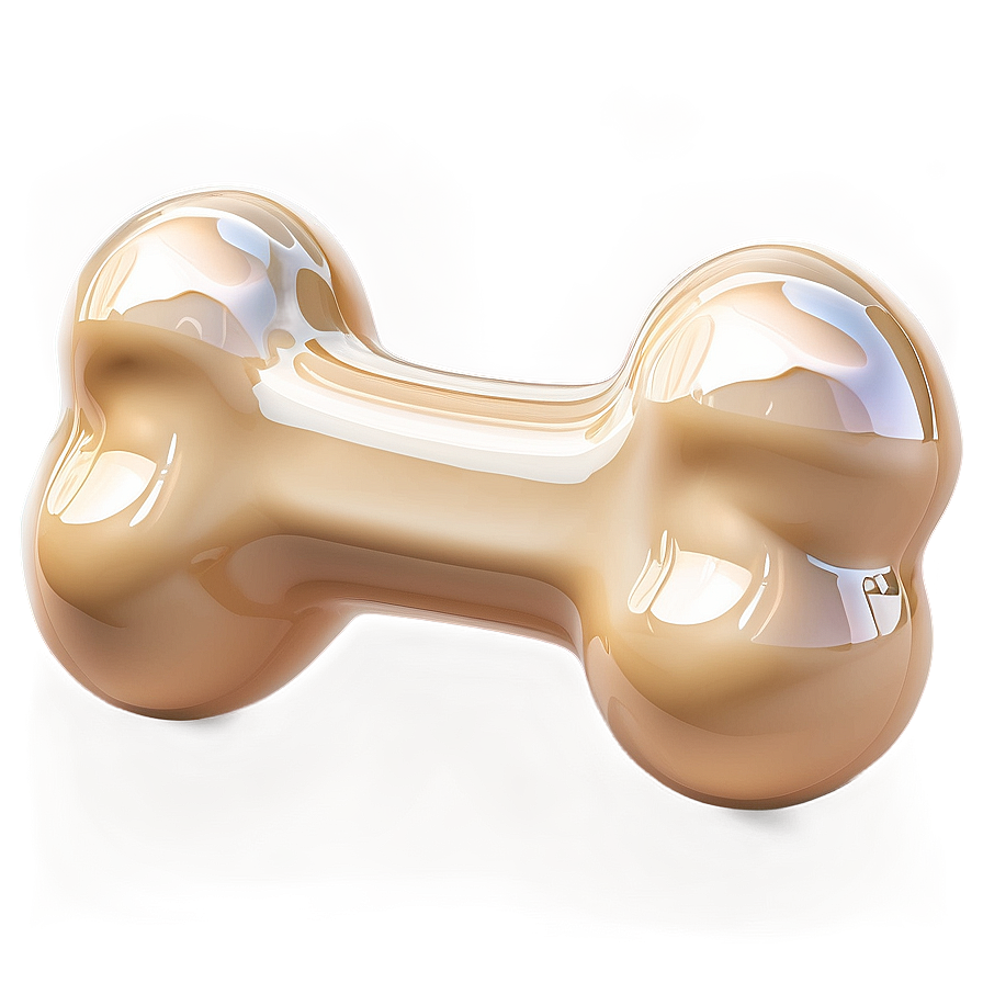 Glossy Dog Bone Png Del