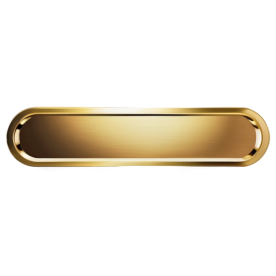 Glossy Gold Plate Png 06262024