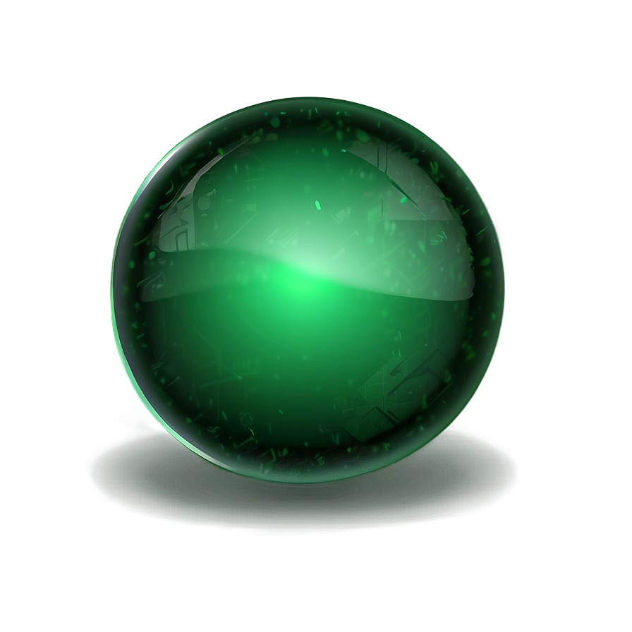 Glossy Green Dot Png Nsi89