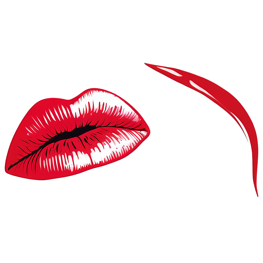 Glossy Lips Drawing Png Lbc64