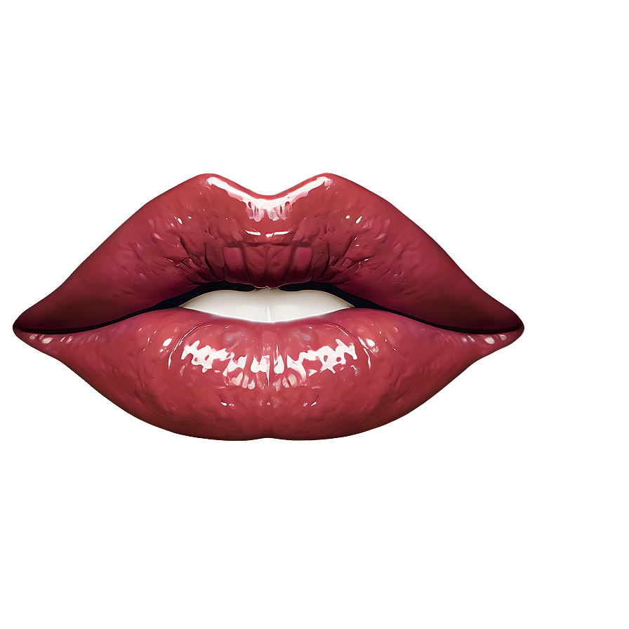 Glossy Lips Overlay Png Esp6