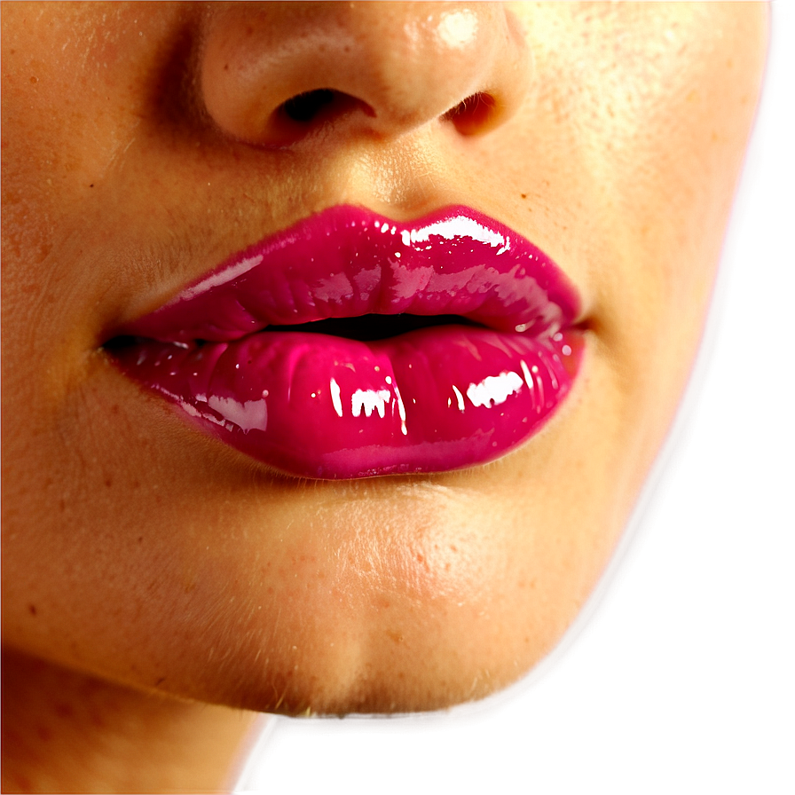 Glossy Lips Png 16