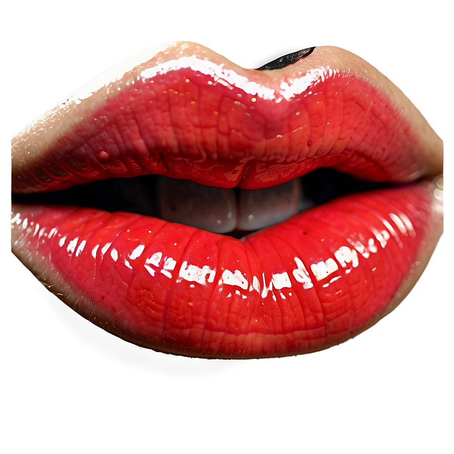 Glossy Lips Shine Png 23