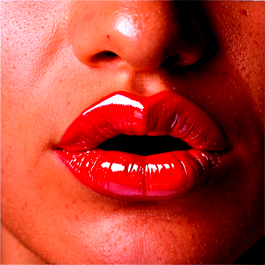 Glossy Lips Shine Png 9