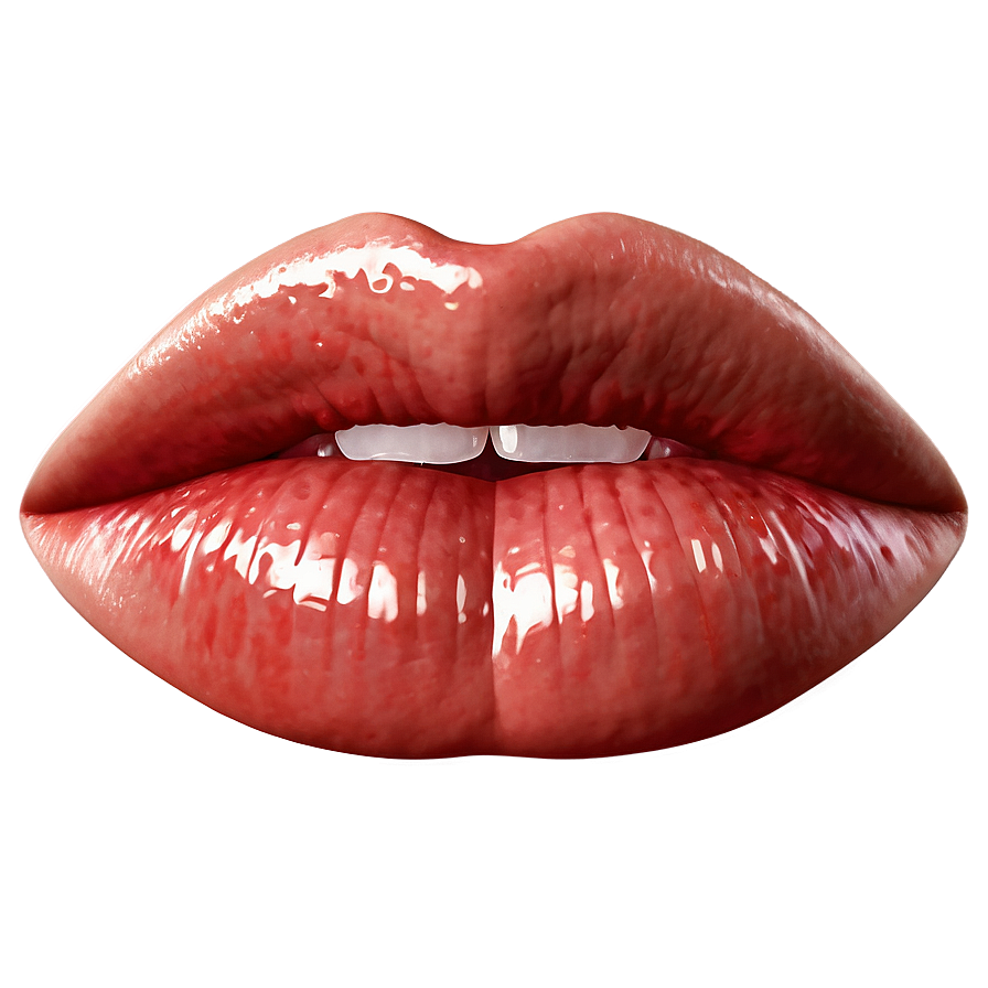 Glossy Lips Texture Png 06212024