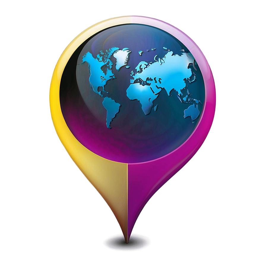 Glossy Map Pin Png Mxw83