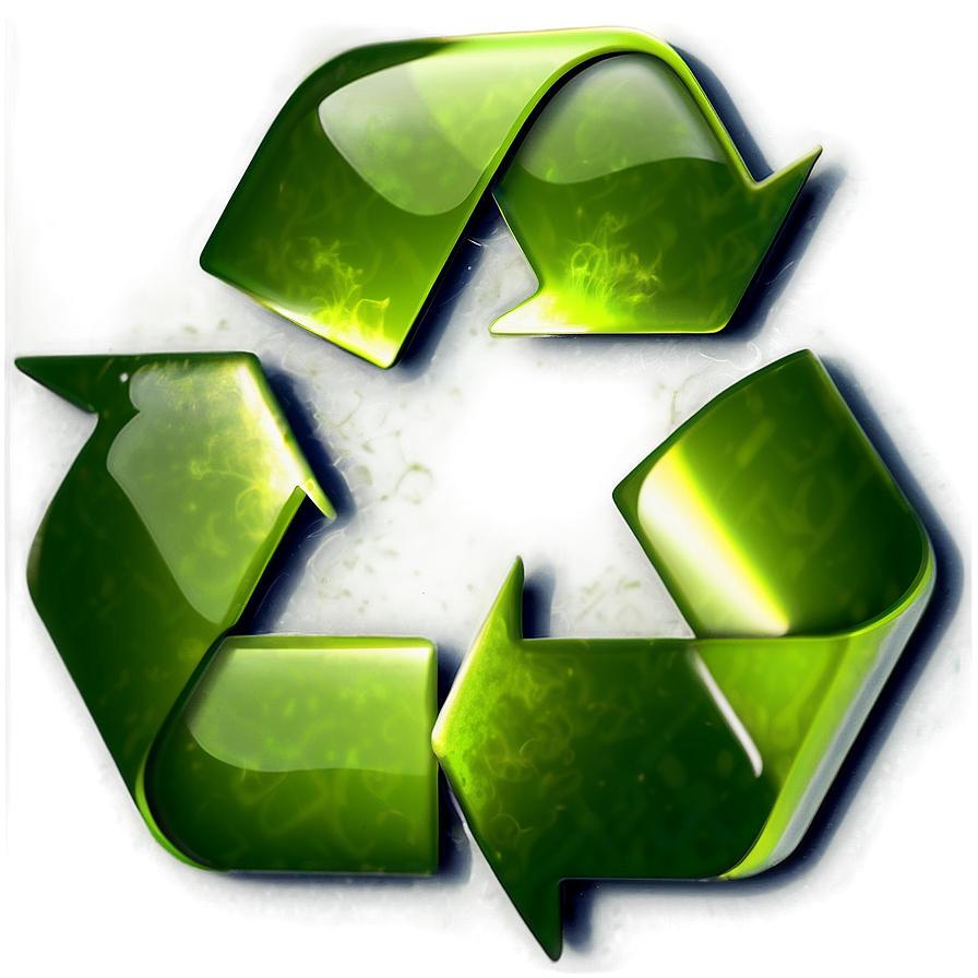 Glossy Recycle Icon Png 95