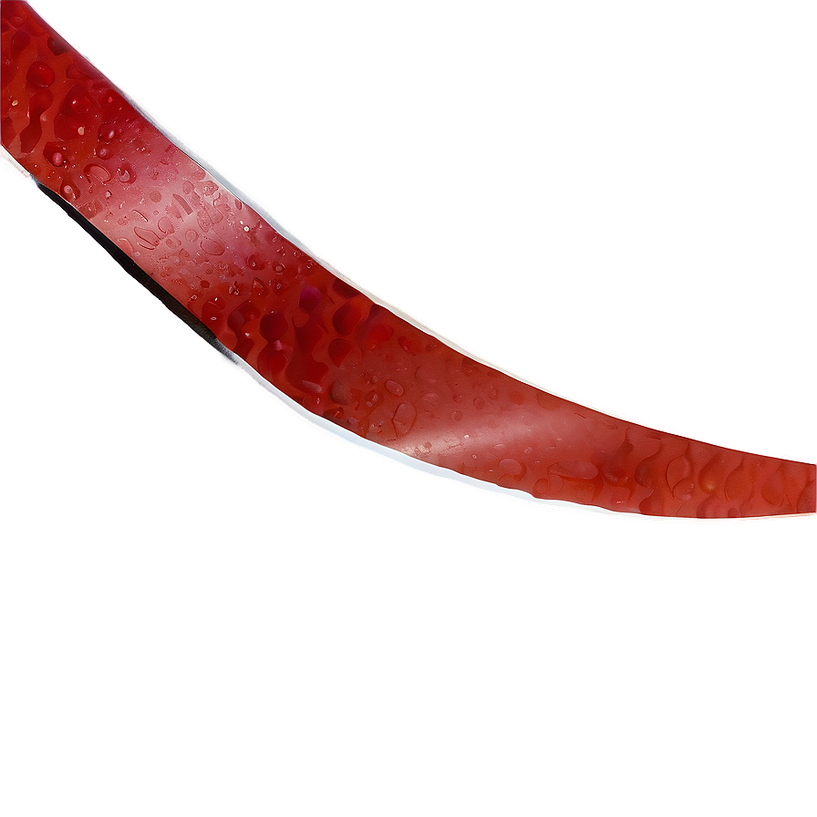 Glossy Red Tape Png 06132024