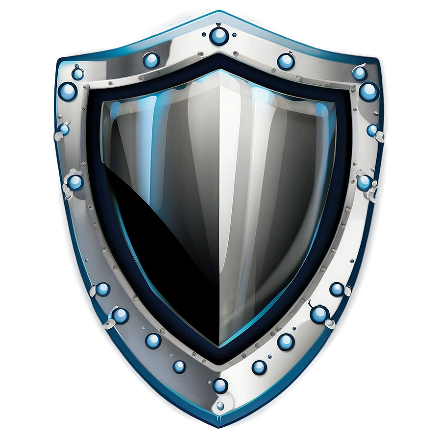 Glossy Shield Vector Png 06262024