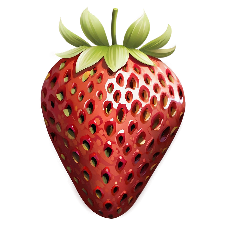 Glossy Strawberry Png Npt