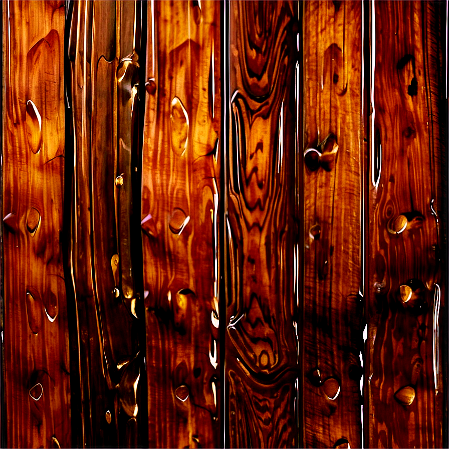 Glossy Wooden Plank Surface Png Vva