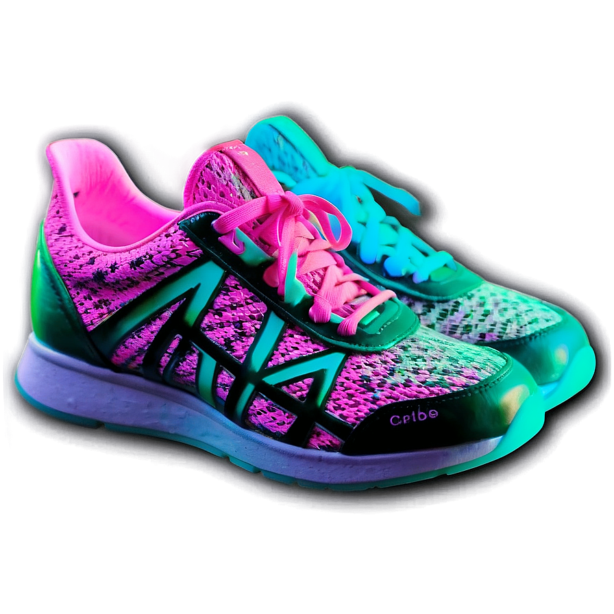 Glow In The Dark Sneakers Png Cxp39