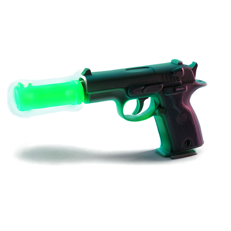 Glow In The Dark Toy Gun Png 06212024