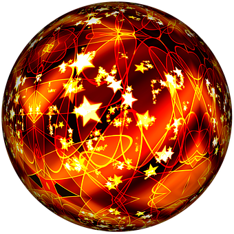 Glowing Abstract Sphere