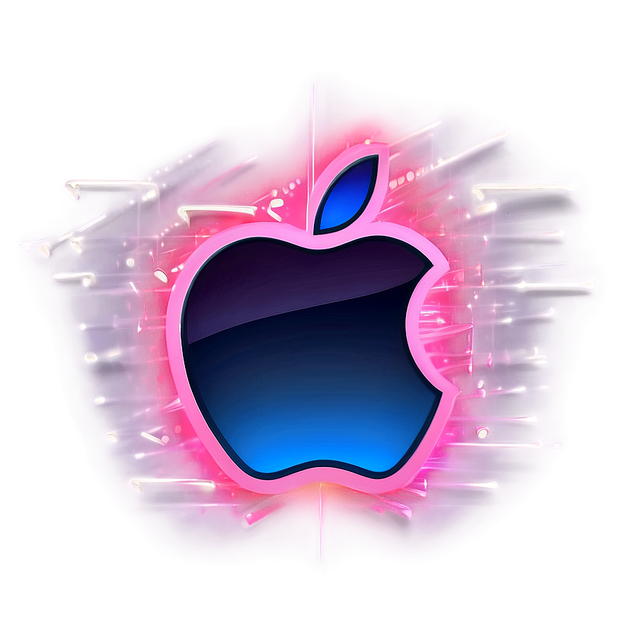 Glowing Apple Music Logo Png 88