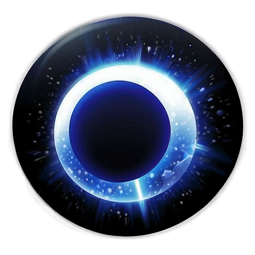 Glowing Blue Circle Png 30