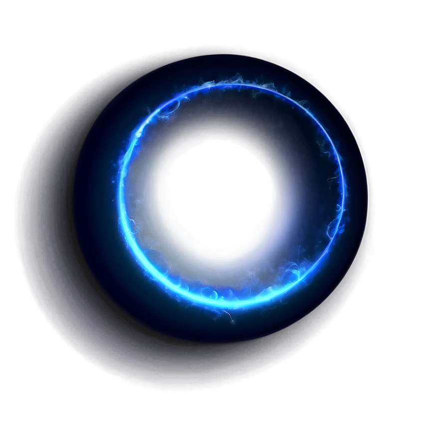 Glowing Blue Circle Png 60