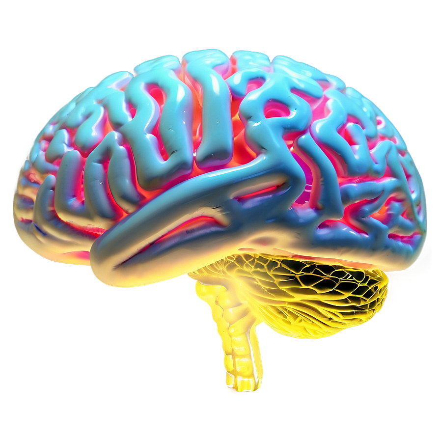 Glowing Brain Idea Png Crm