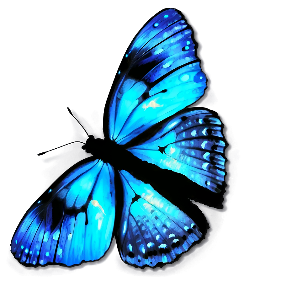 Glowing Butterfly B