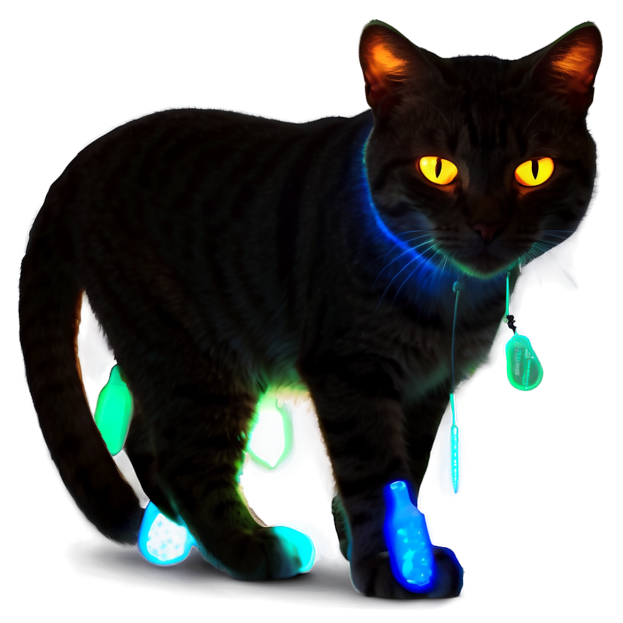 Glowing Cat Png 31