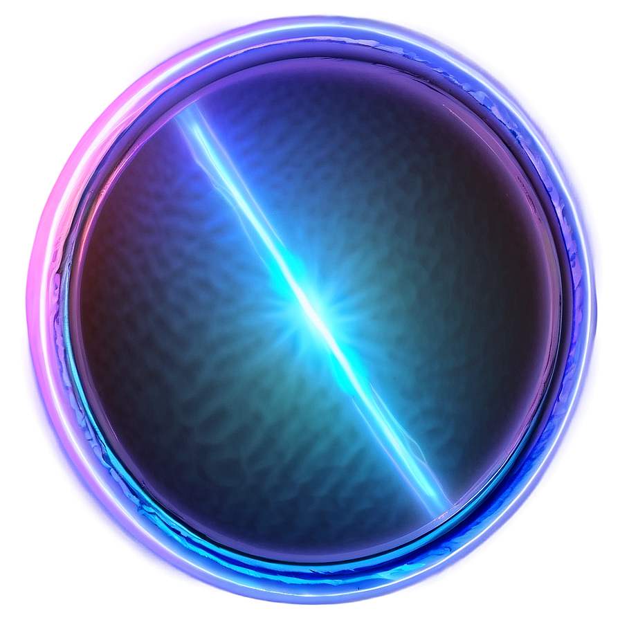 Glowing Circle Art Png Xsc