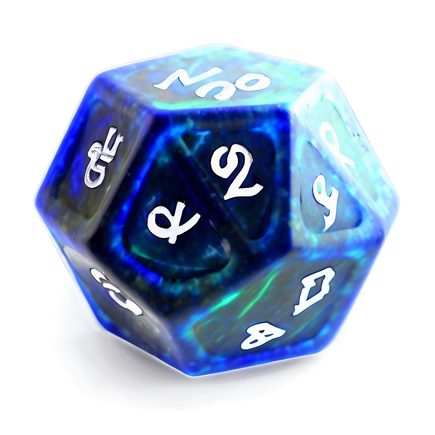 Glowing D20 Png 05252024