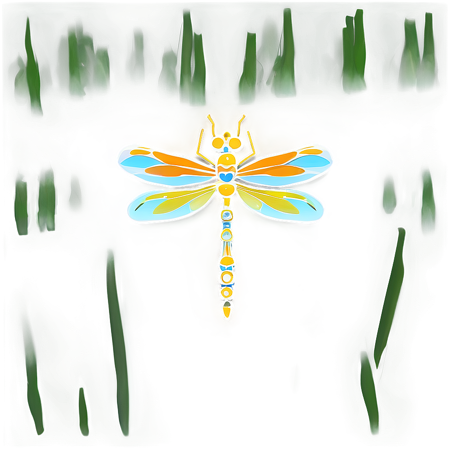 Glowing Dragonfly Png 05212024