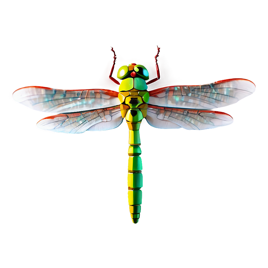 Glowing Dragonfly Png 10