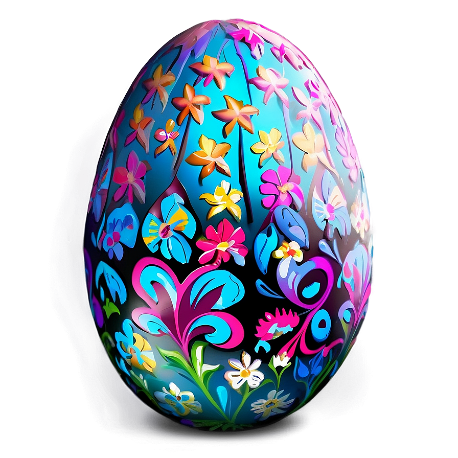 Glowing Easter Egg Png 05252024