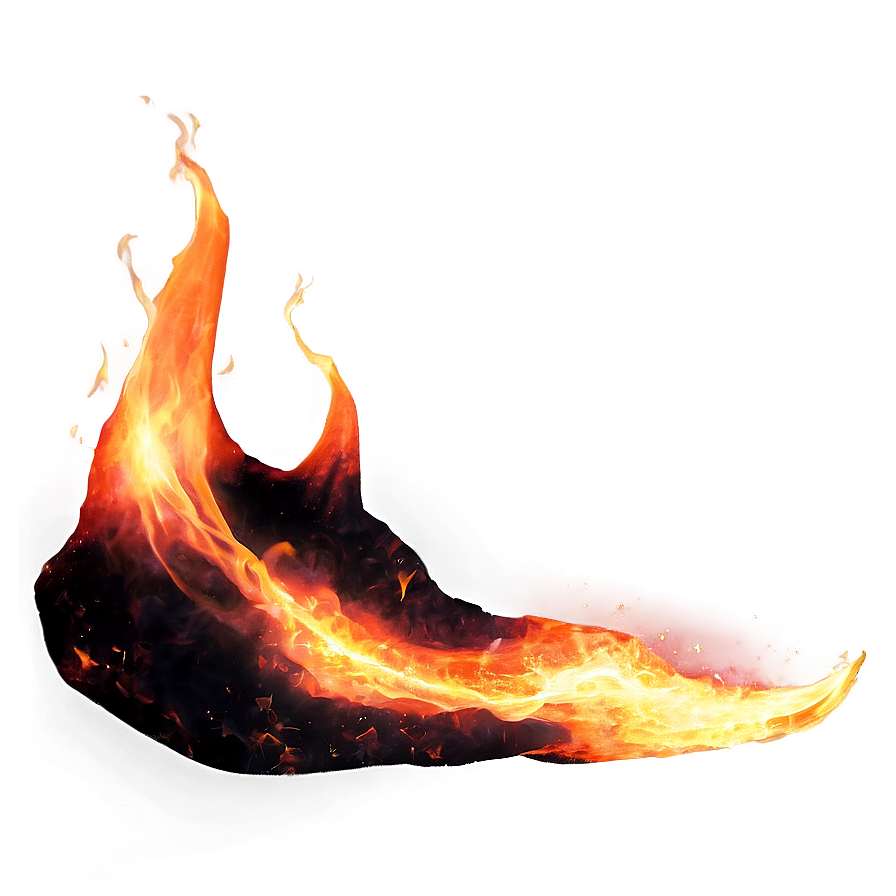 Glowing Fire Effect Png 06122024