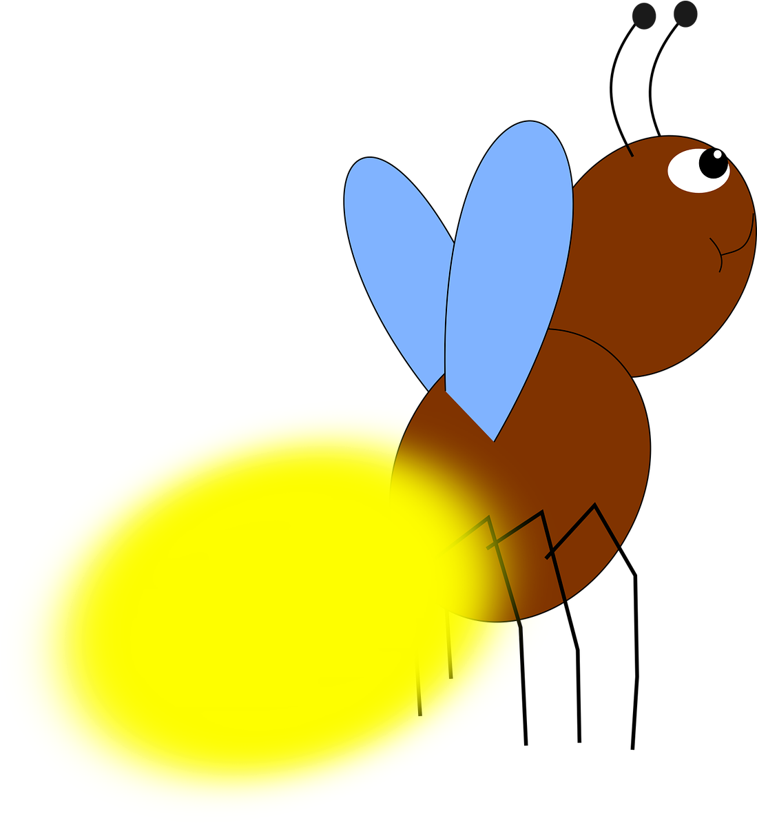 Glowing Firefly Cartoon