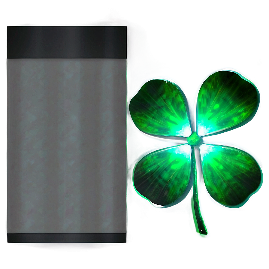 Glowing Four Leaf Clover Png 05252024