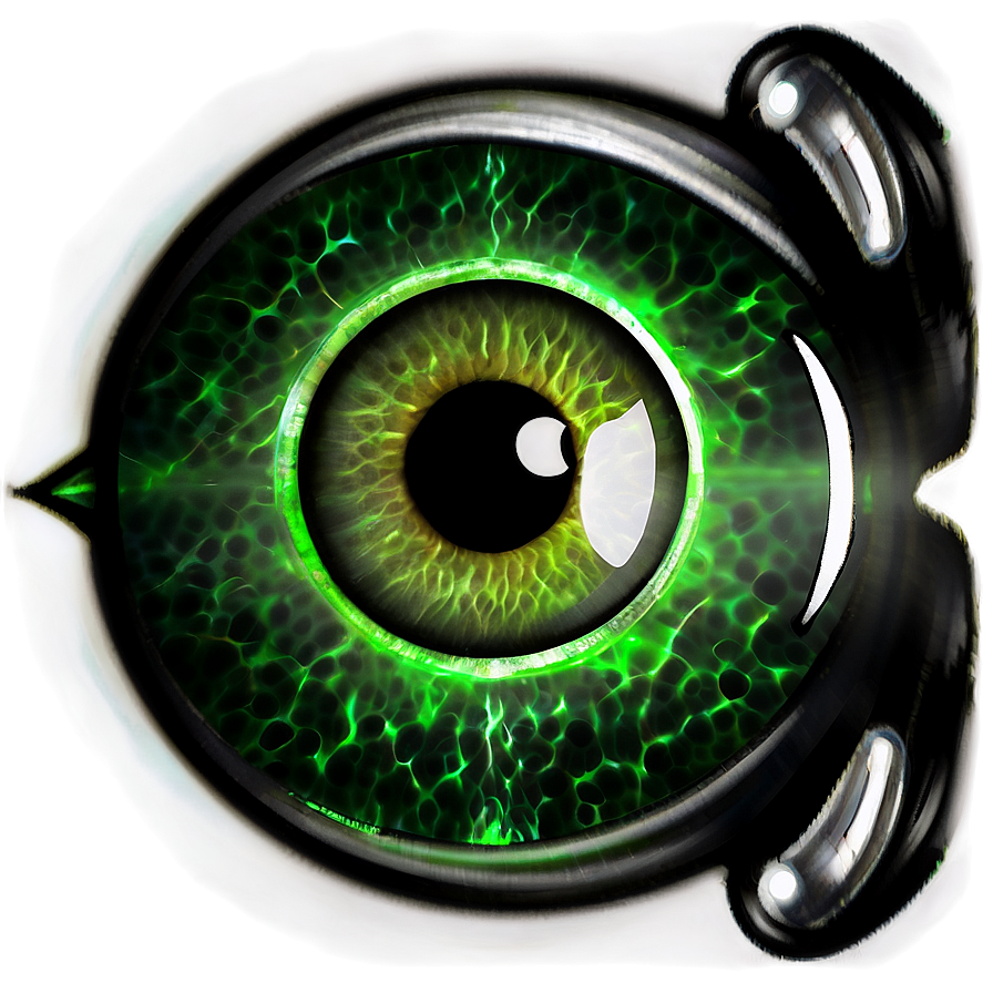 Glowing Green Eye Png Bhh77
