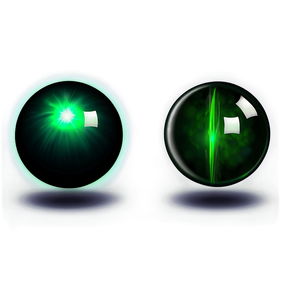 Glowing Green Orb Png 29