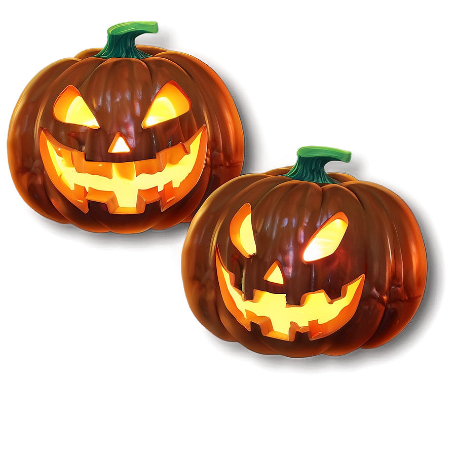 Glowing Jack O Lantern Graphic Png 05252024